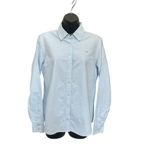 Women’s Vineyard Light Blue Striped Shirt